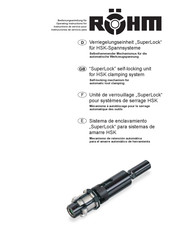 Rohm SuperLock Instructions De Service