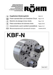 Rohm KBF-N Instructions De Service