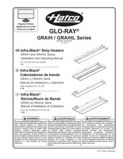 Hatco GLO-RAY GRAIHL-54 Manuel D'installation Et D'utilisation