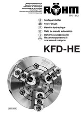 Rohm KFD-HE Instructions De Service