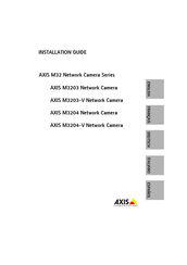 Axis M3203-V Guide D'installation