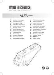 Menabo ALFA Instructions De Montage