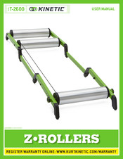kinetic Z Rollers T-2600 Mode D'emploi