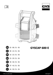 GYS GYSCAP 680 E Manuel D'utilisation