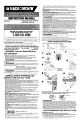 Black & Decker NHT518 Guide D'utilisation