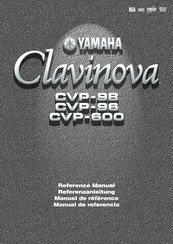 Yamaha Clavinova CVP-600 Manuel De Référence