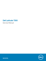 Dell Latitude 7300 Mode D'emploi