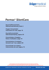 Dräger Medical Permox SilentCare Notice D'utilisation