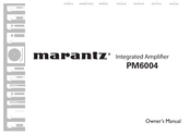Marantz PM6004 Mode D'emploi