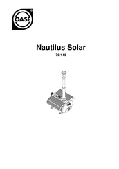 Oase Nautilus Solar 140 Mode D'emploi