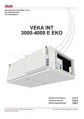 Salda VEKA INT 3000-4000 E EKO Données Techniques