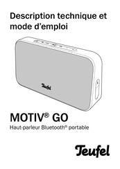 Teufel MOTIV GO Mode D'emploi