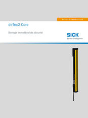 Sick deTec2 Core Notice D'instruction