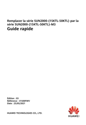 Huawei SUN2000-15KTL-M3 Guide Rapide