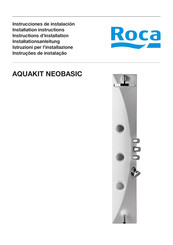 Roca AQUAKIT NEOBASIC Instructions D'installation