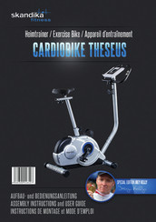 Skandika Fitness CARDIOBIKE THESEUS Instructions De Montage Et Mode D'emploi