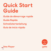 Yoto Player Guide De Démarrage Rapide