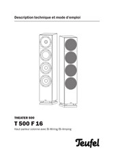 Teufel T 500 F 16 Description Technique Et Mode D'emploi