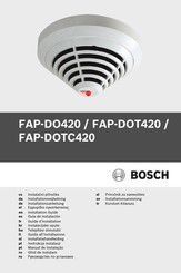 Bosch FAP-DOTC420 Guide D'installation