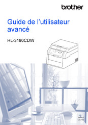 Brother HL-3180CDW Guide De L'utilisateur Avancé