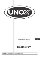 Unox LineMicro XF-003 Manuel D'instructions