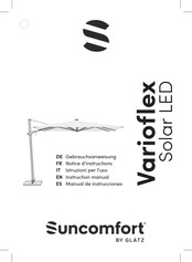 Glatz Suncomfort Varioflex Solar LED Notice D'instructions