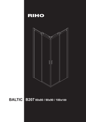 RIHO BALTIC B207 G002008120 Mode D'emploi