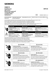 Siemens SIRIUS 3RW40 5 Instructions De Service