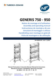 NF GENERIS 750 Notice De Montage Et D'utilisation