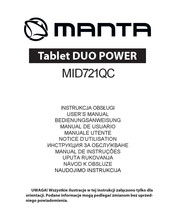 Manta DUO POWER MID721QC Notice D'utilisation