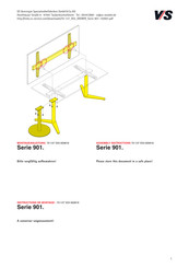 VS 901 Série Instructions De Montage