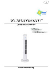 Suntec Wellness KLIMATRONIC CoolBreeze 7400 TV Mode D'emploi