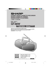Sharp QT-80W Mode D'emploi