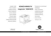 Konica Minolta magicolor 5570 Guide D'installation