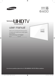 Samsung UN40JU6400 Mode D'emploi