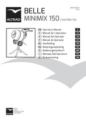 Altrad Belle MINIMIX 150 Manuel De L'opérateur