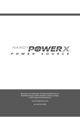 Handy Power X 1500W Manuel D'instructions