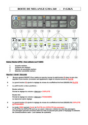 Garmin GMA 340 Manuel D'instructions