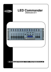 Showtec LED Commander Manuel D'utilisation