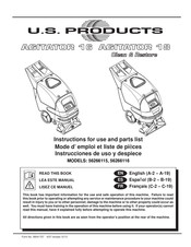 U.S. Products AGITATOR 18 Mode D'emploi