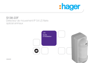 hager S138-22F Guide D'installation