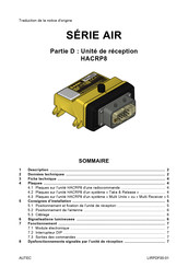 AUtec HACRP8 Notice D'origine