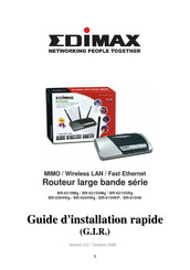 Edimax BR-6104K Guide D'installation Rapide