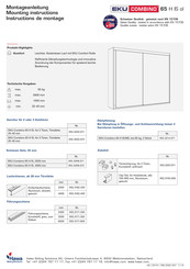 eku COMBINO 65 H IS ol Instructions De Montage