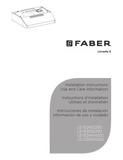 Faber LEVE30WH20 Instructions D'installation