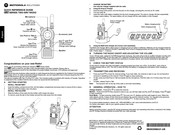 Motorola CLS Série Guide De Référence Rapide
