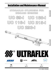 Ultraflex UC 116-1 Manuel D'installation Et D'entretien