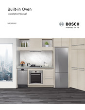 Bosch HBE5453UC Manuel D'installation