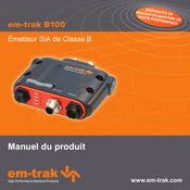Em-Trak B100 Manuel Du Produit