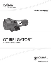 Xylem GOULDS GT IRRI-GATOR Manuel D'instructions